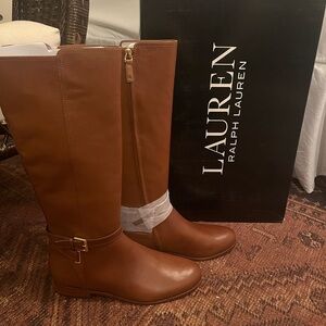 Ralph Lauren Riding Boots, Size 10